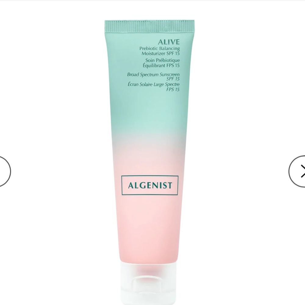 ALGENIST ALIVE Prebiotic Balancing Moisturizer SPF 15 Sealed NIB 1.7oz $40